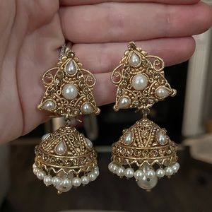 Traditional Pakistan Chandelier Earrings